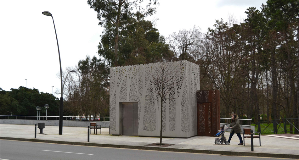 REHABILITACION DE FACHADAS con tratamiento escultorico Lastra Arquitectos Gijon Asturias